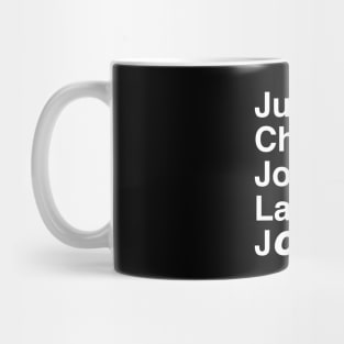 Nsync List Name Mug